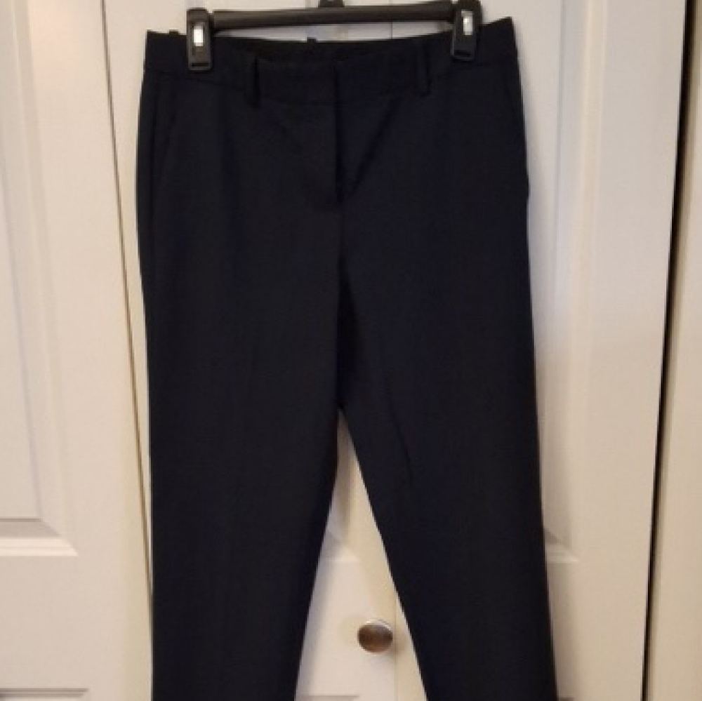 TheoryTheory Testra Pants In Navy Blue Wool